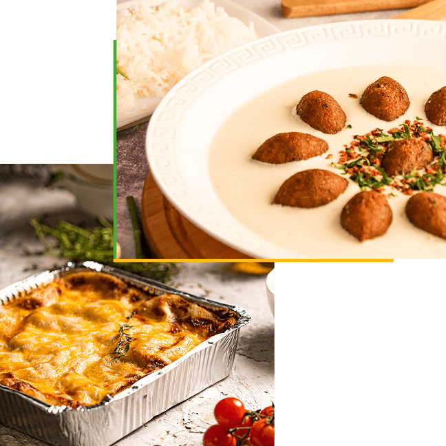 Lasagna And Kubbeh For yogurt | Mai frozen food